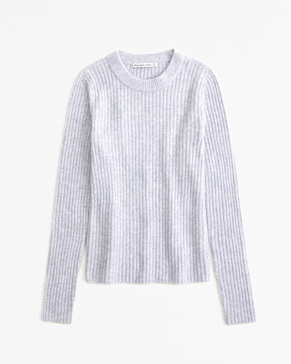 Women's Slim Crew Sweater | Women's Tops | Abercrombie.com | Abercrombie & Fitch (US)