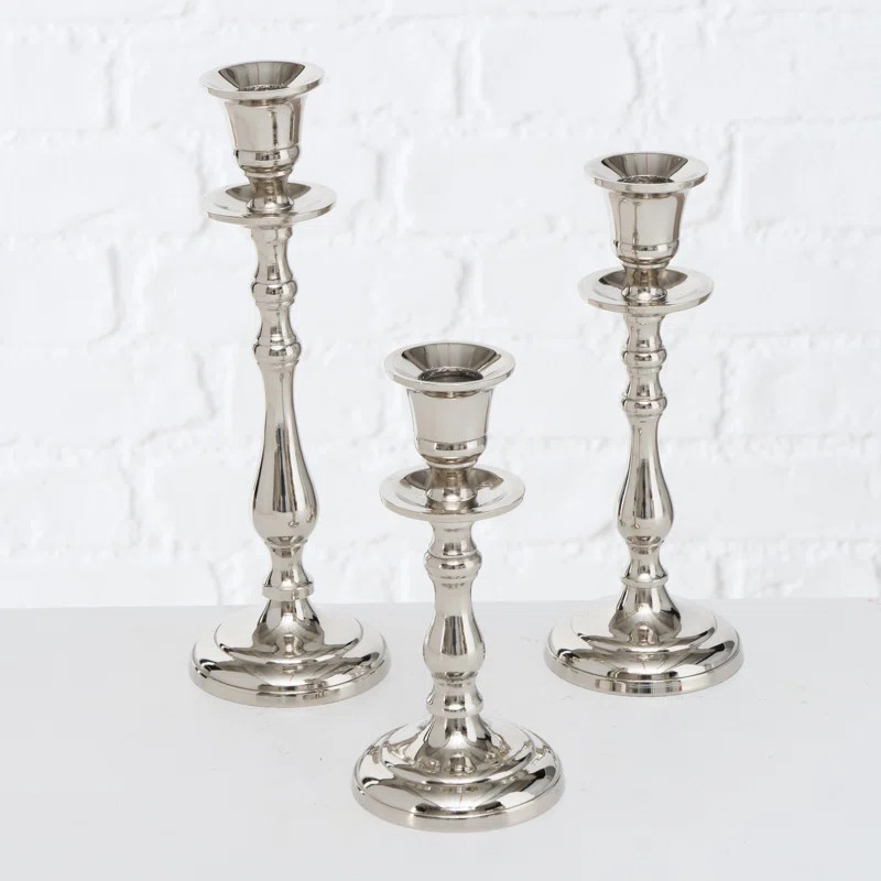 9'' H Metal Tabletop Candlestick | Wayfair North America