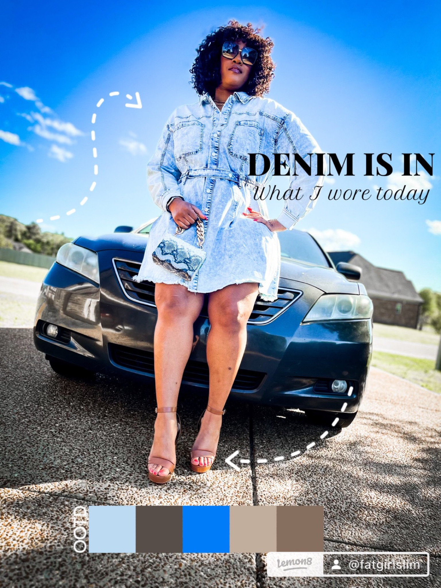 Denim is in! 

#LTKcurves #LTKunder100 #LTKstyletip