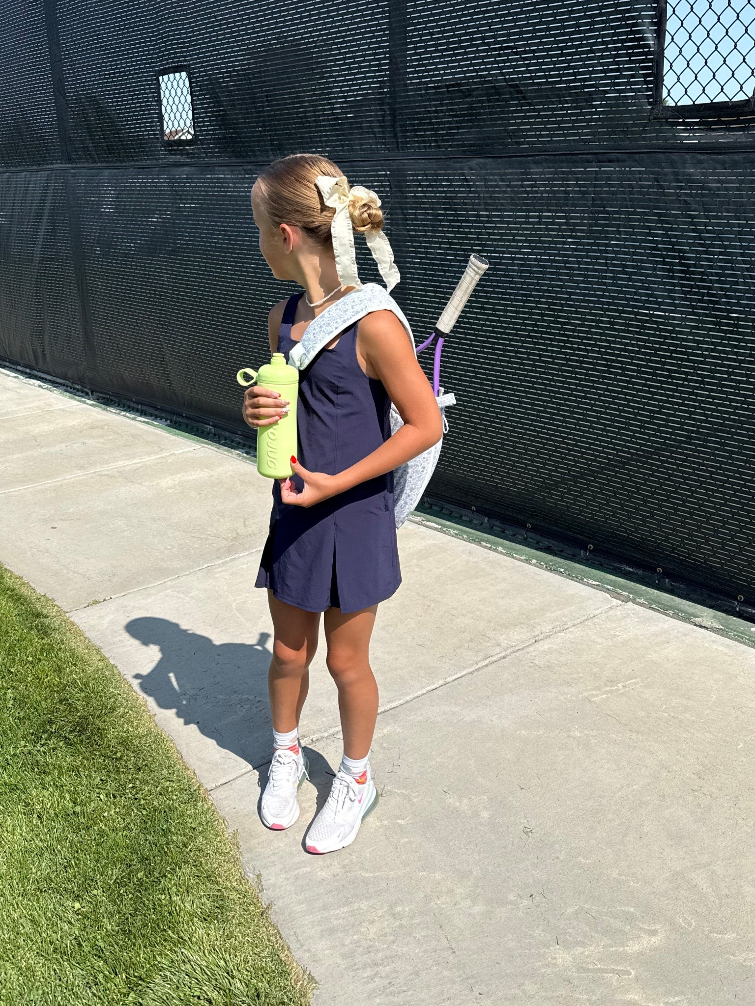 Off to summer tennis camp! 🎾 #tennis #tennisdress #kidstennis #kidsactive #activewear #tennisbag

#LTKActive #LTKFamily #LTKStyleTip