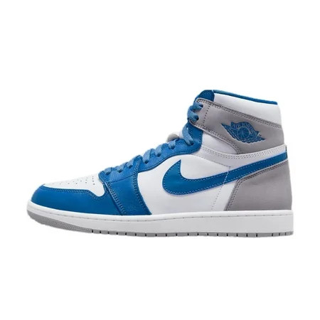 Men s Jordan 1 Retro High OG True Blue/White-Cement Grey (DZ5485 410) - 9.5 | Walmart (US)