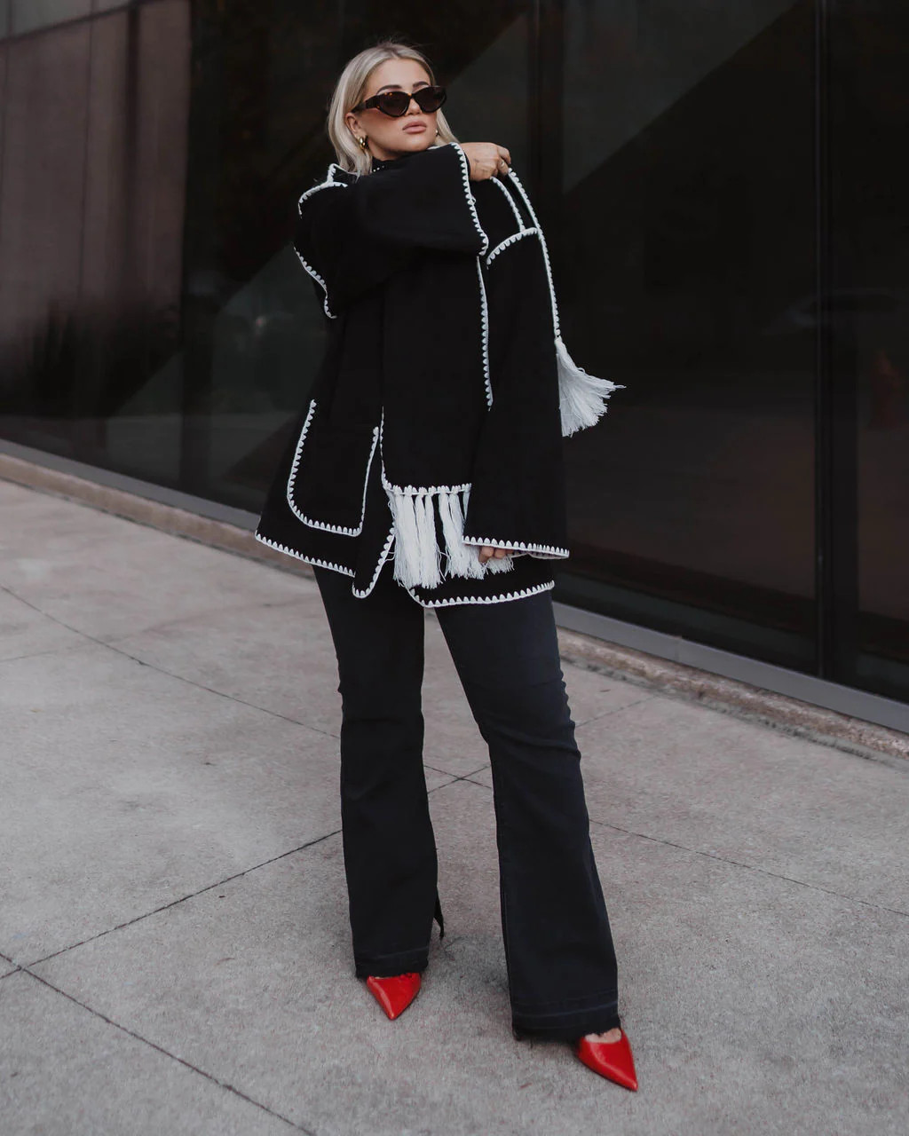 Byron Tassel Scarf Jacket | VICI