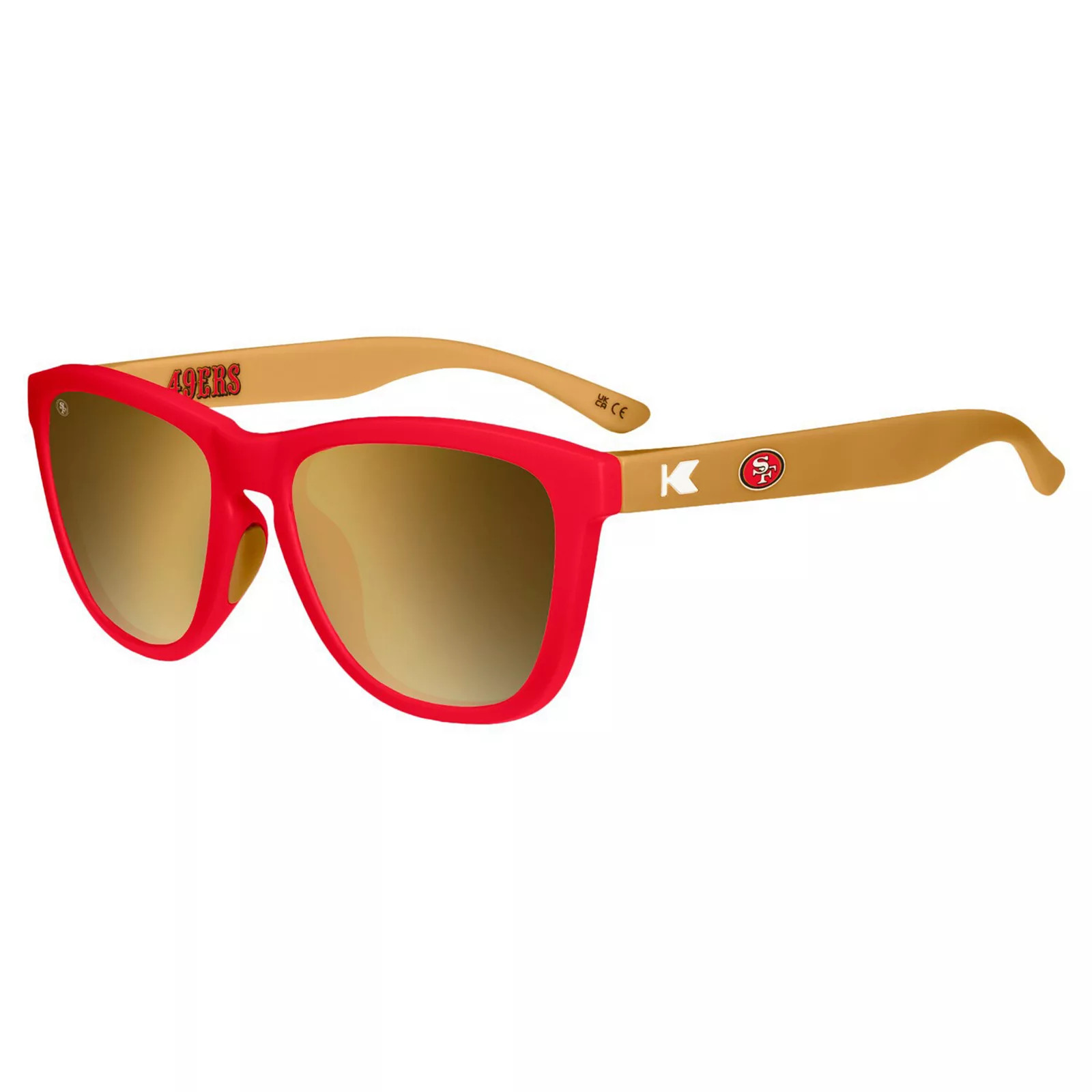 Knockaround San Francisco 49ers Premiums Sport Sunglasses, Red | Kohl's