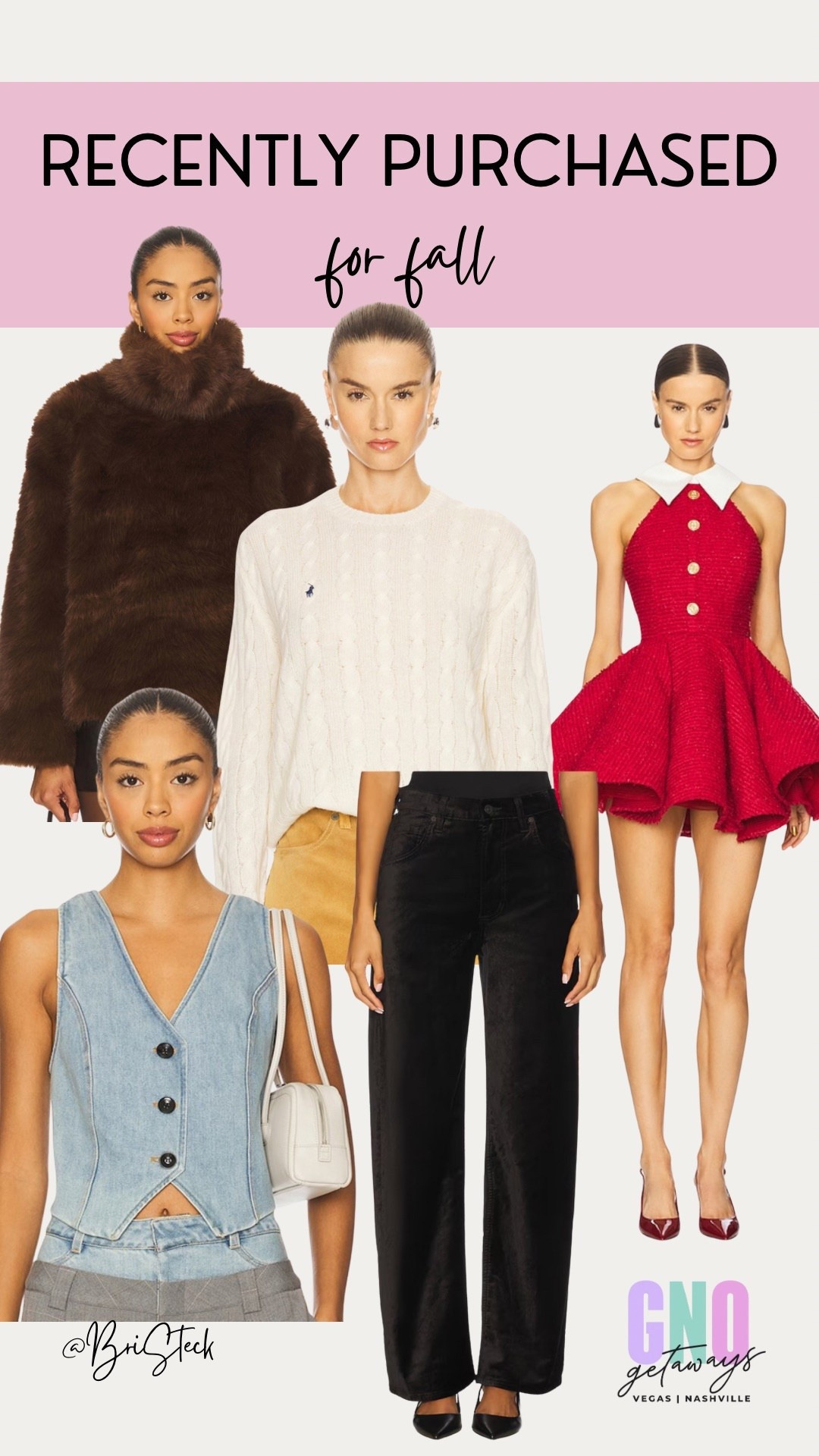 I get questions about where I shop at all the time on IG - so I thought I’d share my most recent #revolve order with you on here! I just ordered all of this last week to kick off that #fall feeling. Hopefully I can do a try on for you soon! 🍂


#fall #fallwardrobe #revolve #cableknit #fauxfur #polo #ralphlauren #vest #vegas #lasvegas #travel #girlsnight #girlsnightout

#LTKTravel #LTKStyleTip #LTKSeasonal