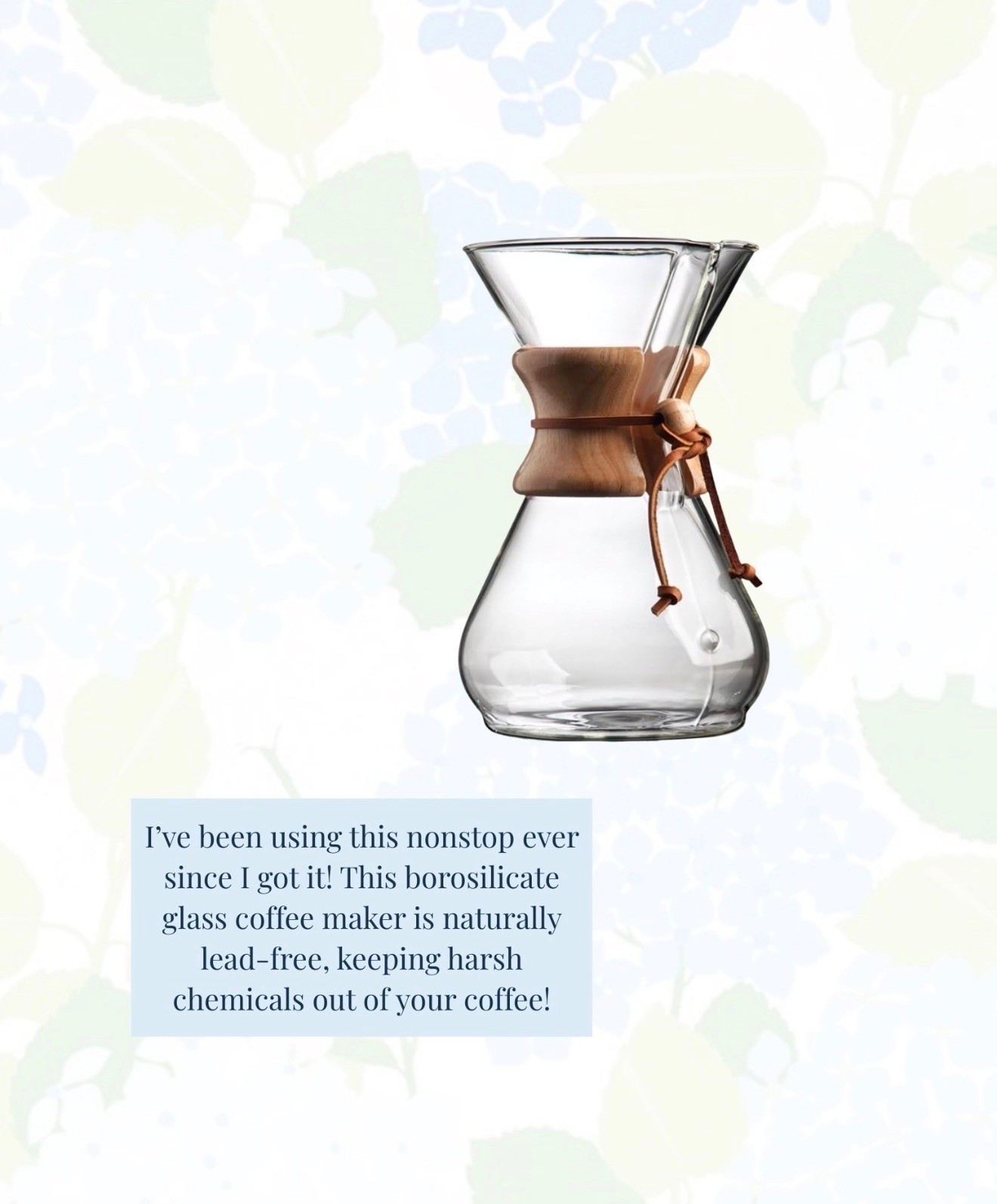 Made the switch to a Lo-tox Coffee maker and safe to say I'm obsessed! The borosilicate glass is so good for keeping harsh chemicals and plastics out of what you are drinking daily!

#LTKgrwm #LTKselfcare #LTKHome