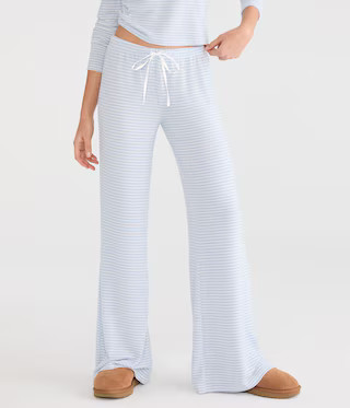 Striped Wide Leg Sleep Pants | Aeropostale