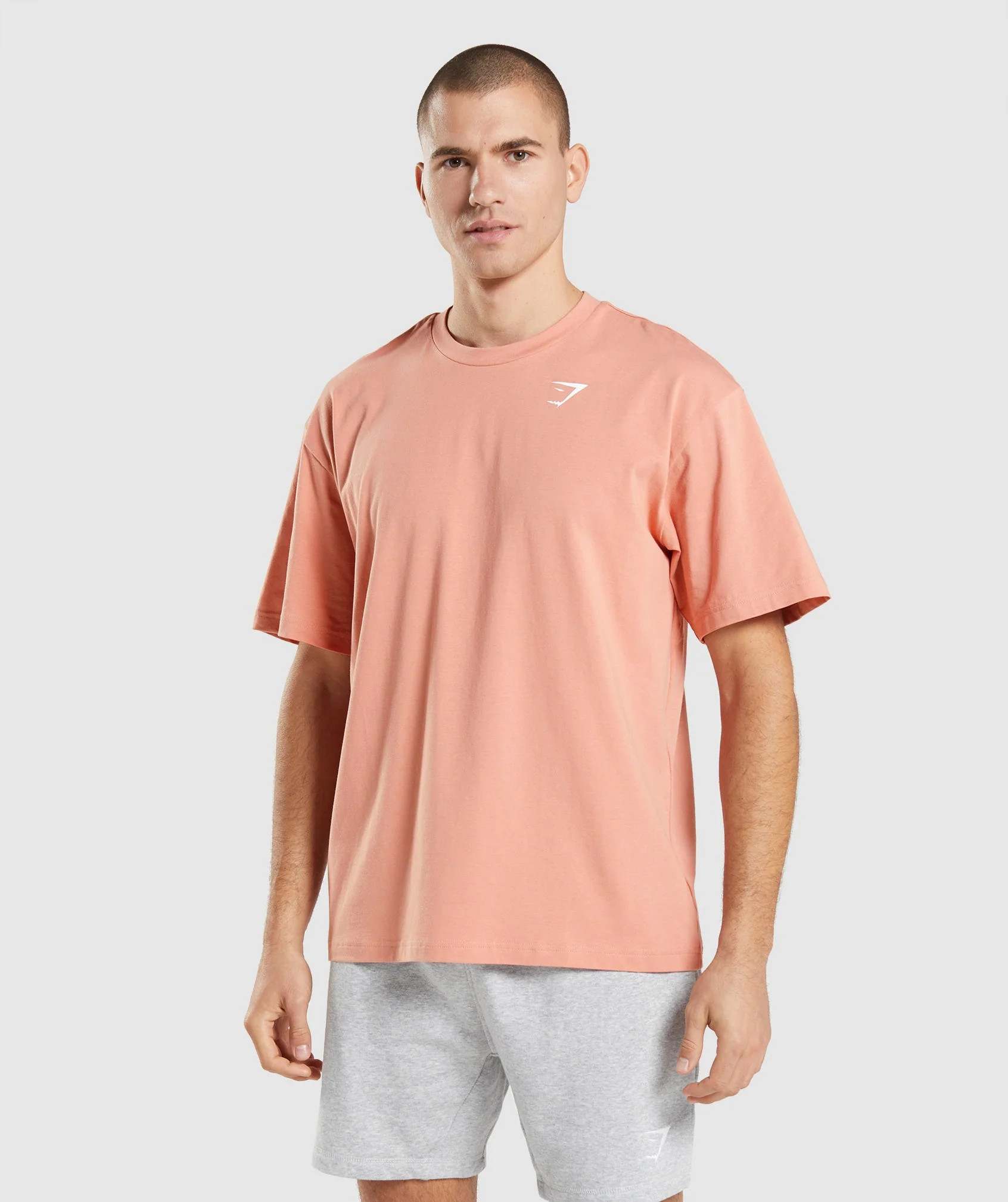 Gymshark Essential Oversized T-Shirt - Nevada Pink | Gymshark US