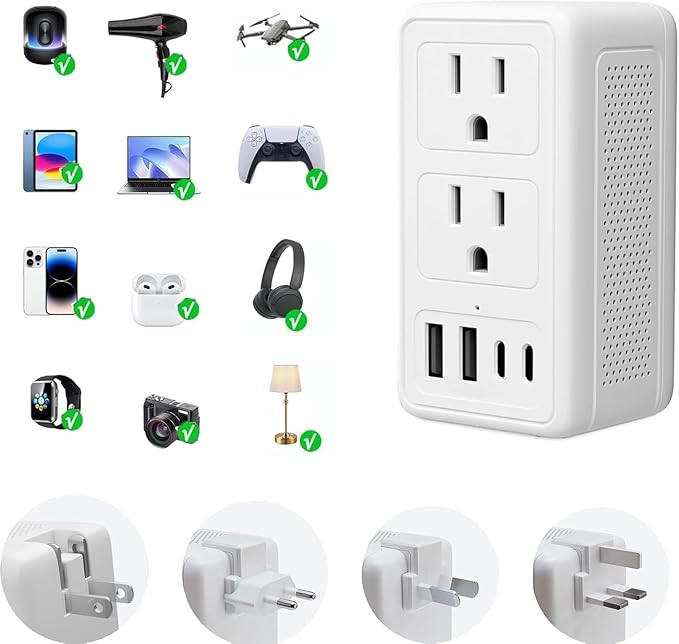 Mapambo 220V to 110V Voltage Converter US to Europe, Power Converter European Travel Converter fo... | Amazon (US)