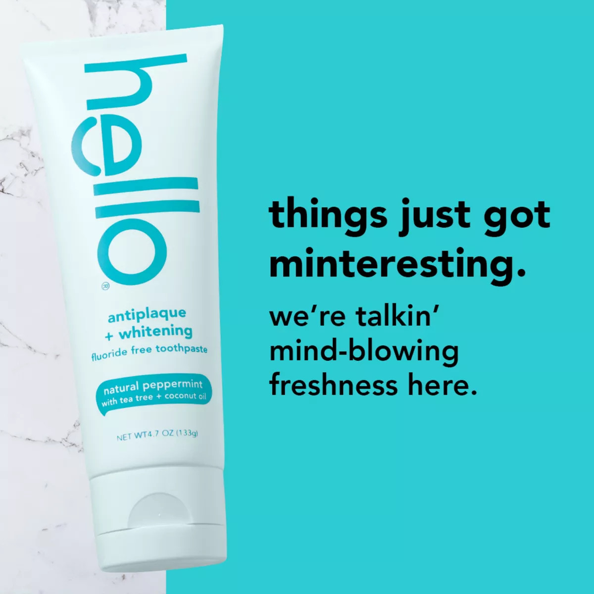 hello Antiplaque and Whitening Fluoride-Free Toothpaste , SLS Free and Vegan - 4.7oz | Target