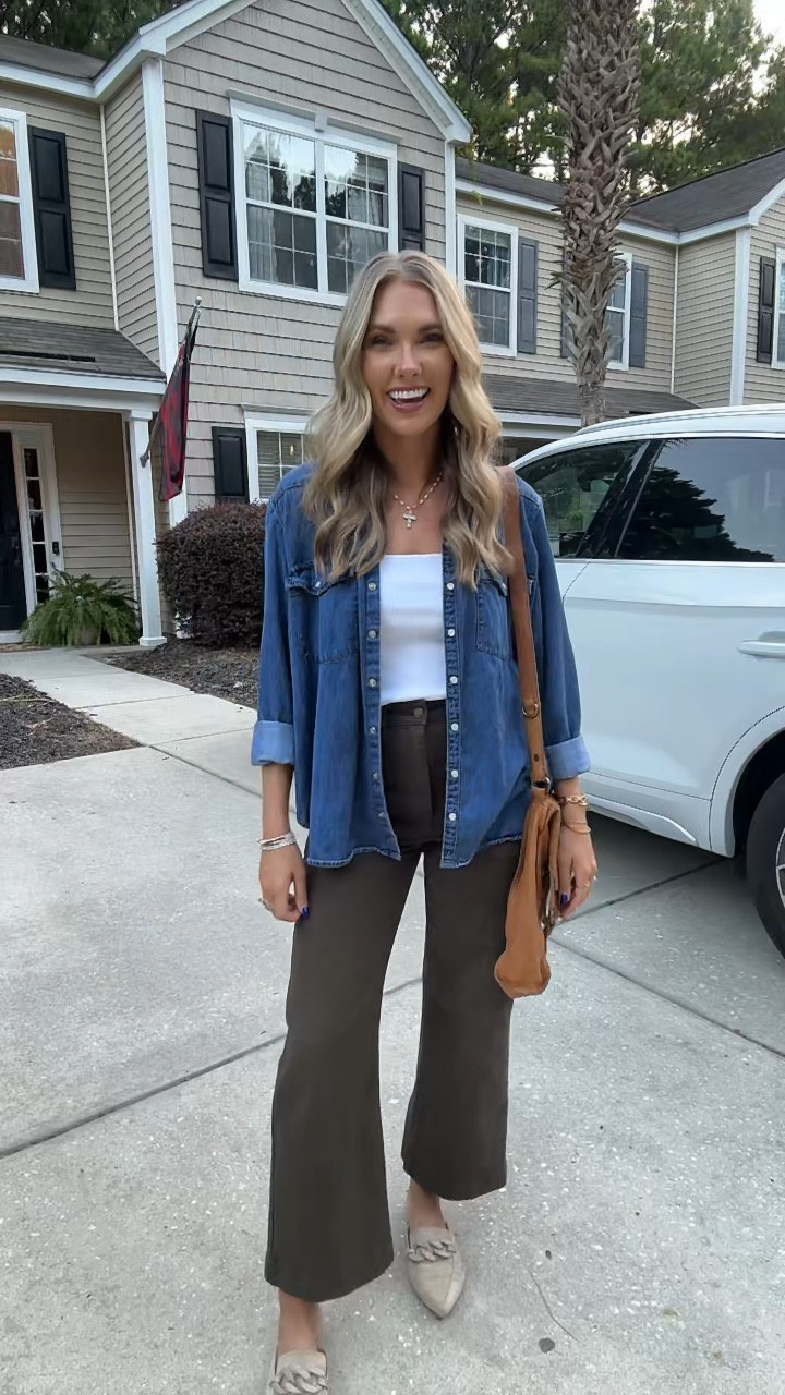 OOTD 

FALL OUTFIT, FALL OUTFIT INSPO, DENIM SHIRT, JEANS, WORKWEAR

#LTKWorkwear #LTKStyleTip #LTKFindsUnder50