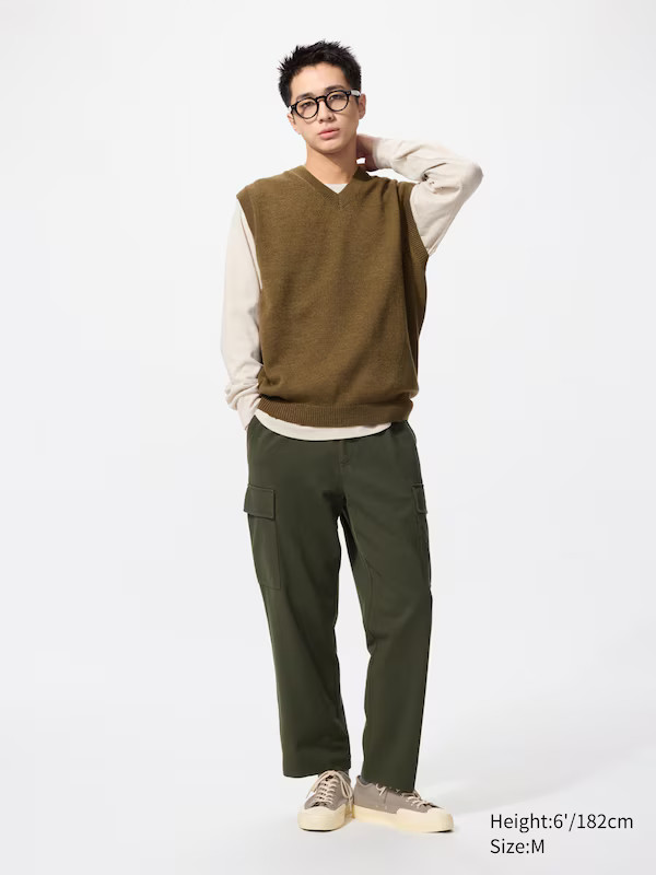 Washed Jersey Cargo Pants | UNIQLO (US)