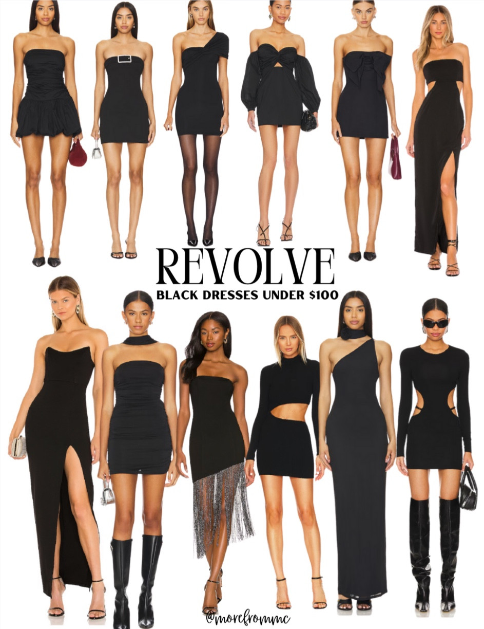 My Revolve Black Dress Picks!!! Under $100!!

#LTKBeauty