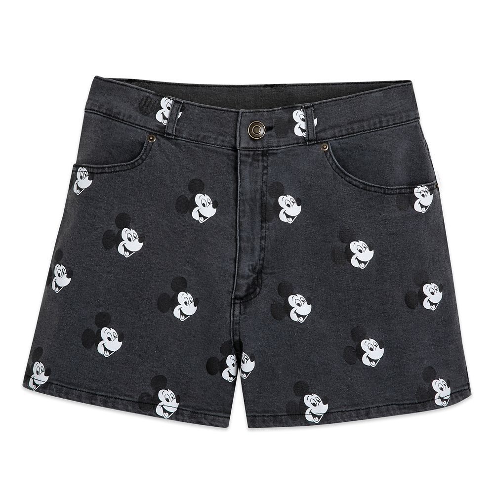 Mickey Mouse Denim Shorts for Adults by Cakeworthy – Disney100 | Disney Store