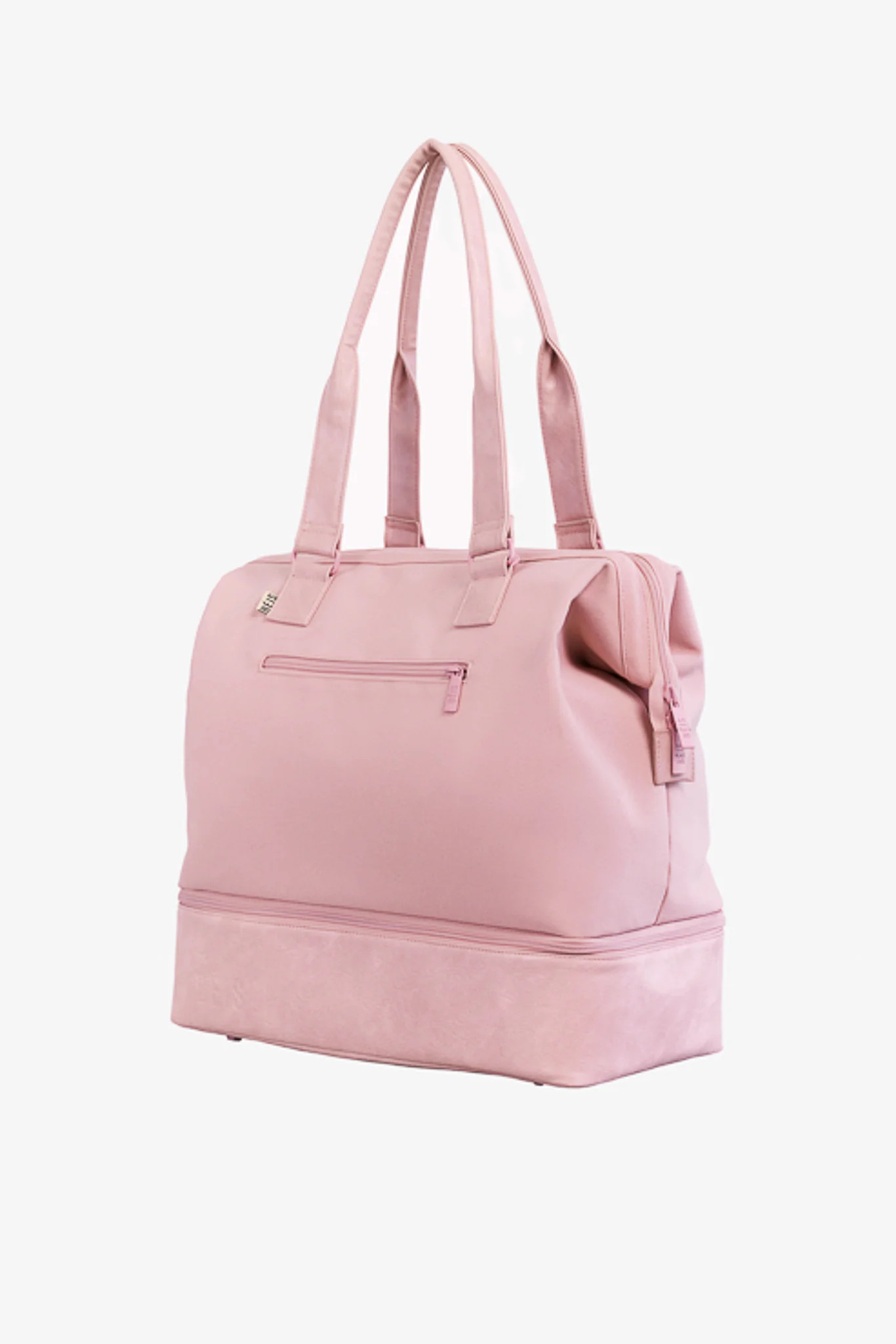 BÉIS 'The Mini Weekender' in Atlas Pink - Mini Weekender & Small Overnight Travel Bag | BÉIS Travel