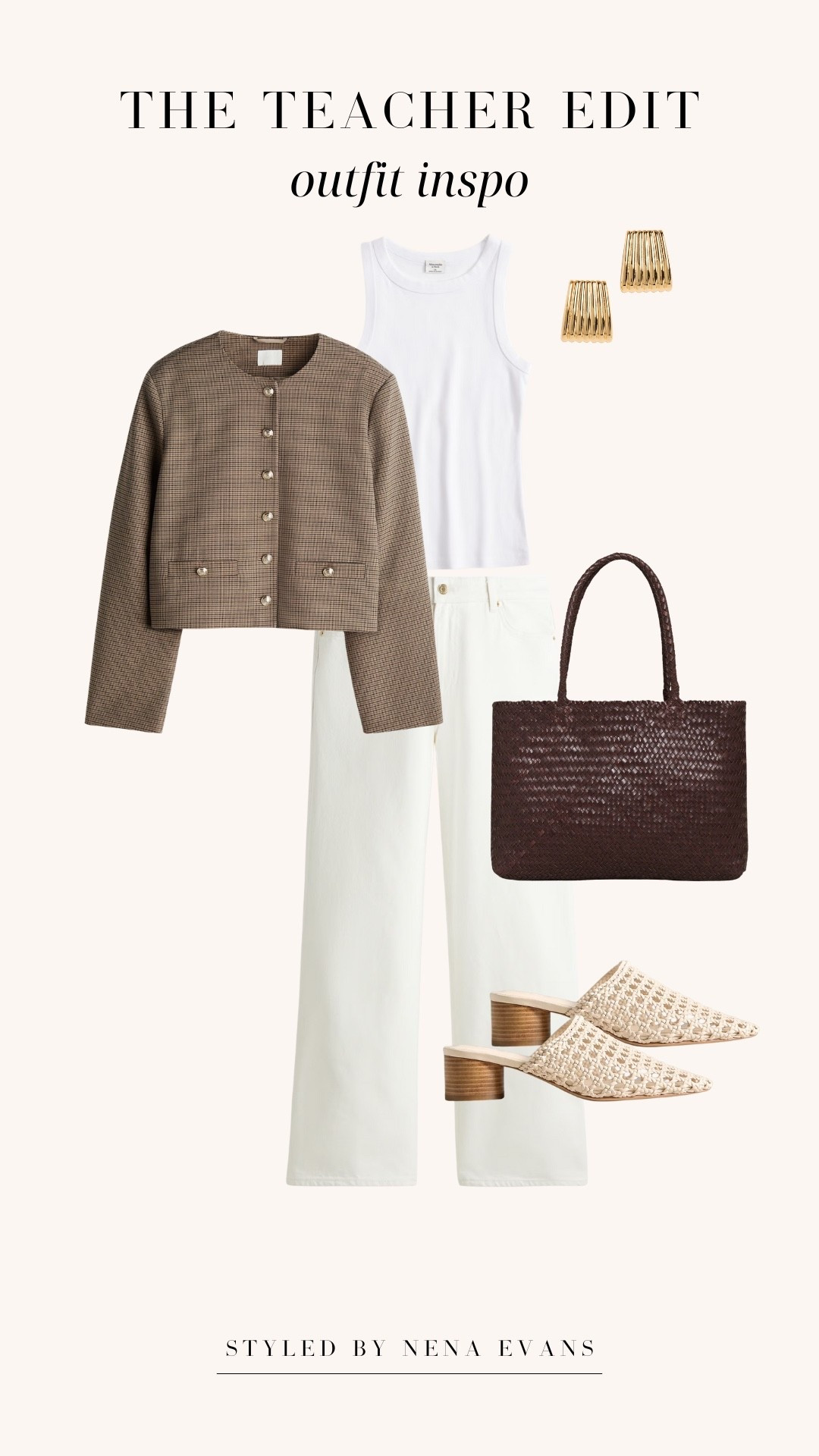 Back to school outfit idea 🍎


Work outfit 
Office outfit 
Teacher outfit 
Fall outfit 
Fall fashion 
White jeans 

#LTKWorkwear #LTKStyleTip #LTKFindsUnder50