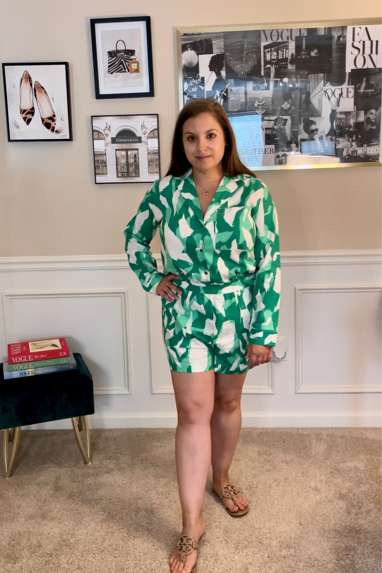 Matching two-piece set from Walmart; wearing true size (medium in top and bottoms)

#LTKFind #LTKstyletip #LTKunder50