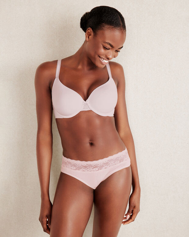 Cotton Bikini with Lace Waist | Haven Well Within