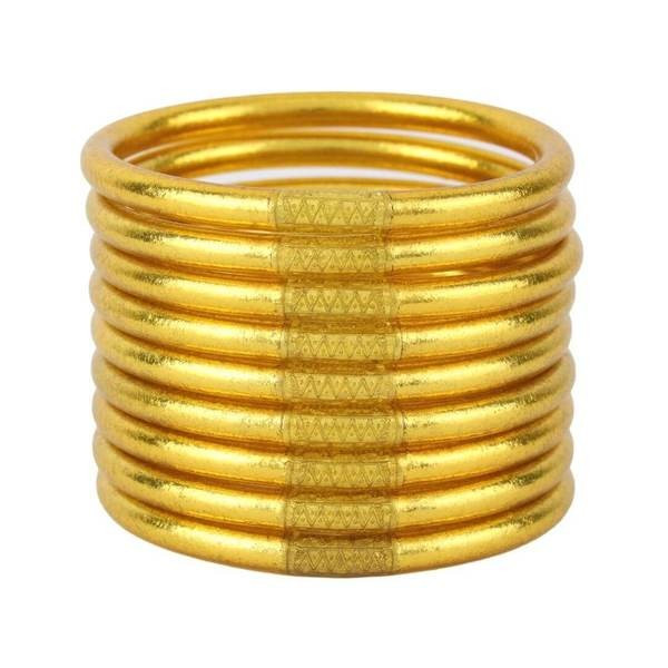 Gold All Weather Bangles® (AWB®) - Serenity Prayer | BuDhaGirl