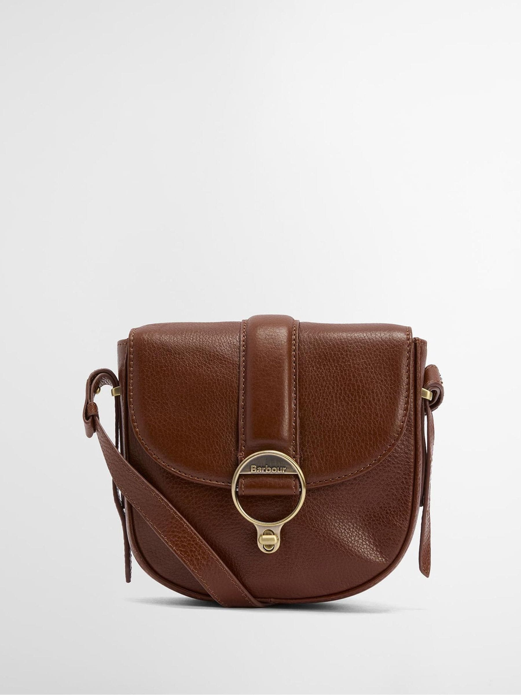 Barbour Barbour Brown Elm Leather Crossbody Bag | Next EU
