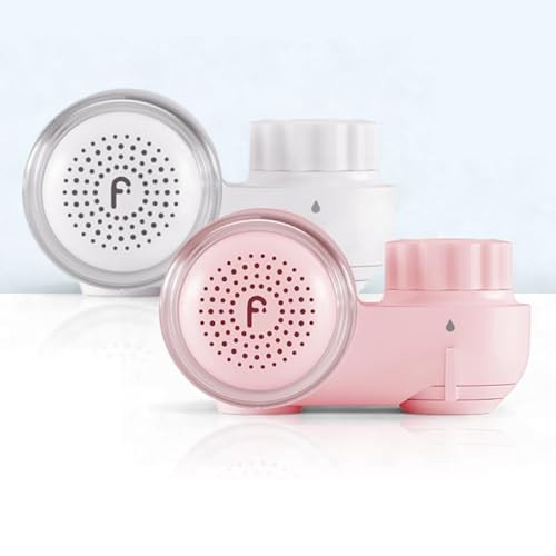 Filterbaby Skincare Filter 2.0, Bathroom Sink Filter Water Faucet for Skin Care, Clinically Tested Starter Kit, Filter w/10 Faucets Adaptors, 1 White Water Filter + 1 Light Pink Water Filter | Amazon (US)