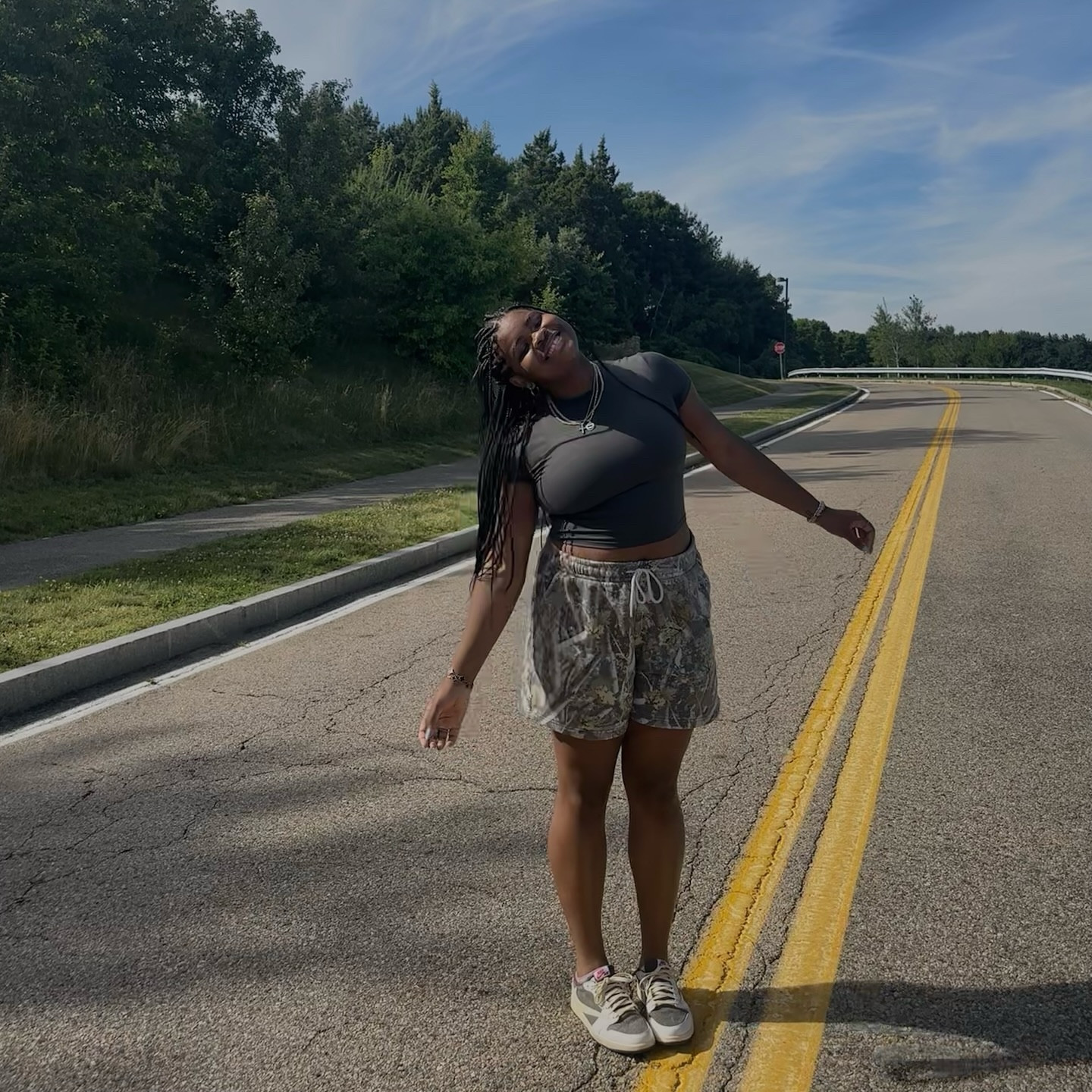 Calm fits entered the chat*
•
•
•
•
#bostoninfluencer #bostonculture #bostoninfluencers #boston #ma #calmfit #calmfits #comfycute #travisscottjordan1 #camoshorts #streetstyle #collegeinfluencer #influencerunder5k #bostonma #abercrombiestyle #abercrombiecamoshorts #photoinspo #exploreinfluencers #jasminejames_10