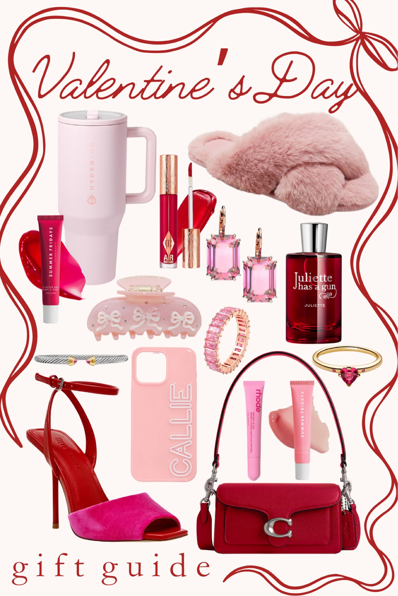 Valentines Day gift guide ♥️

Ugg, slippers, pink, coach, lululemon, hat, gloves, belt bag, summer Fridays, tower 28, hydrojug, touchland, ulta, socks, keychain, coach, Chloe perfume, necklace, phone case, rings, baubleBar, salt and stone, eyeshadow, earrings, claw clip, lip balm, perfume, Anthropologie, Amazon, Target, brush, Ulta, Sephora, sol de janeiro, summer Fridays, Holiday style, gift guide, gift idea, best seller, ice bucket, cake stand, tea kettle, candle, decanter, coupe glasses, candlesticks, ornament, coasters, Williams Sonoma, pottery barn, Mackenzie Childs, crate & barrel, west elm, wayfair, Best Buy, fossil, Sephora, sleep mask, blanket, slip, Amazon, mark & Graham, luggage set, luggage tags, cosmetic bag, jewelry case, target, revolve, barefoot dreams, calpak, duffel bag, beis, travel bag, leatherology, Nordstrom rack, sorel, boots, blanket, gloves, robe, lipstick, candle, nest, YSL, Christmas, birthday, gift, bucket hat, diptyque, Burberry, Tory Burch, earrings, swarvoski, Ugg, boots, Gucci, belt, adidas, sambas, flaunt, phone case, saks fith avenue, blanket, home, ring, David yurman, finish line, nordstrom, Marc jacobs, best buy, apple, headphones, baubleBar, new balance, sneakers, urban outfitters, dicks sporting goods, Prada, YSL, Jimmy choo, baccarat, maison Francis kurkdjian paris, perfume, fragrance, Jo Malone, Jimmy Choo, makeup, beauty, lip balm, tarte, Dior beauty, swarvoski, jewelry, ring, earrings, hoops, accessories, bergdorf Goodman, neiman Marcus, Nordstrom, ulta, Sephora, saks fifth Avenue, designer, luxe, home, candle, Mackenzie Childs, platter, kitchen, cake stand, cookie jar, countertop, under 500, under 400, under 300, Under 200, under 100, under 50, under 25, stocking stuffer, sale, style, fashion, decor, sweet Caroline collection 

#LTKfindsunder50 #LTKHoliday

#LTKGiftGuide #LTKFindsUnder50 #LTKFindsUnder100