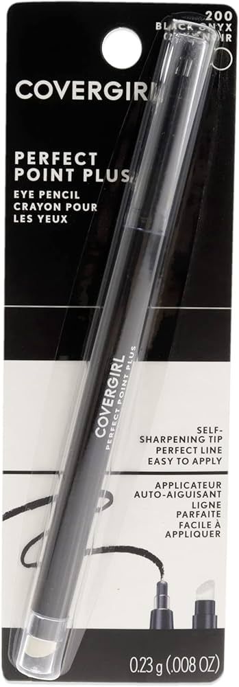 Amazon.com : COVERGIRL Perfect Point Plus Eyeliner Pencil, Black Onyx Pack of 1, Long-Lasting, Ve... | Amazon (US)