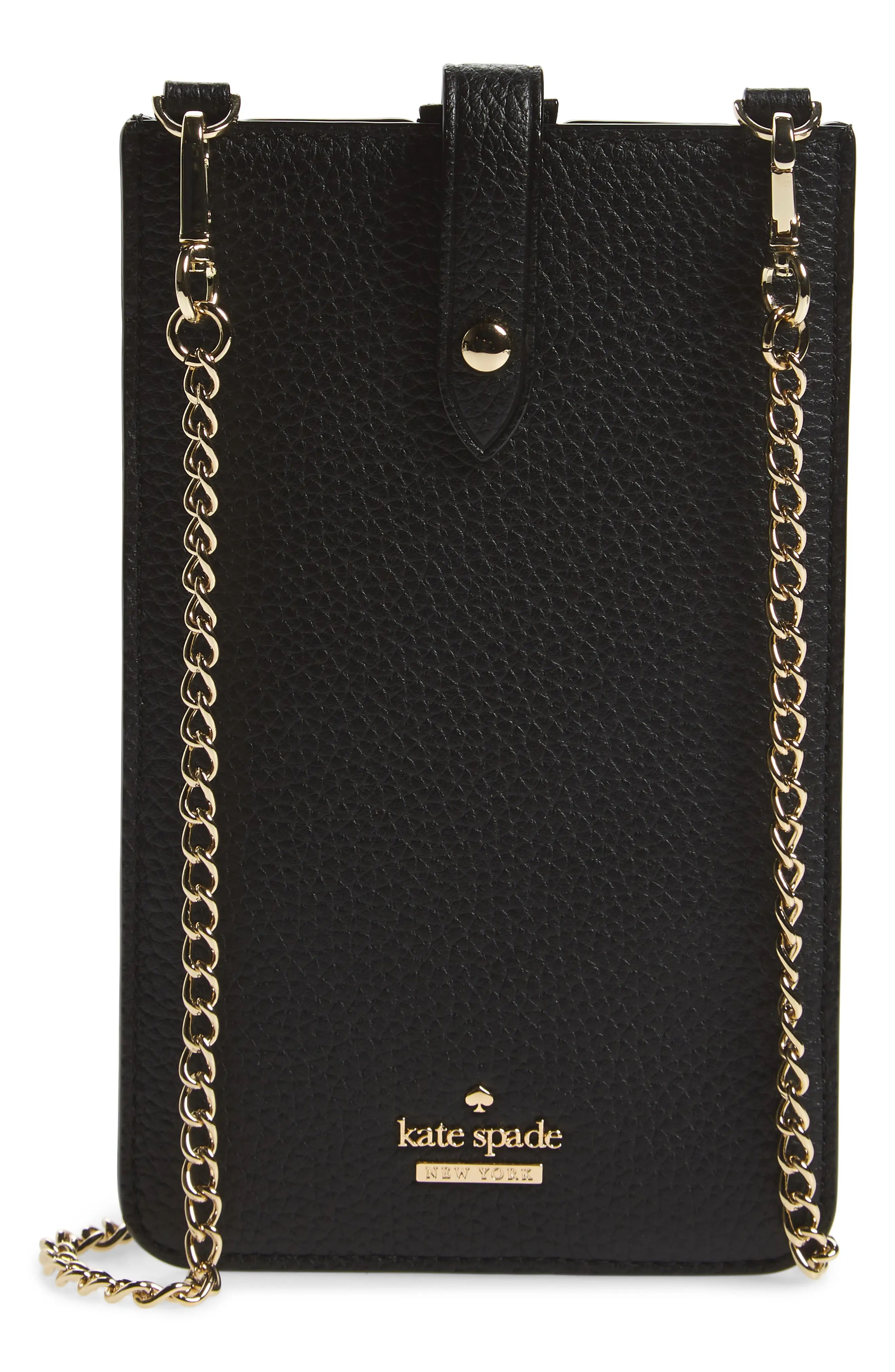 kate spade new york pebbled leather phone crossbody bag | Nordstrom