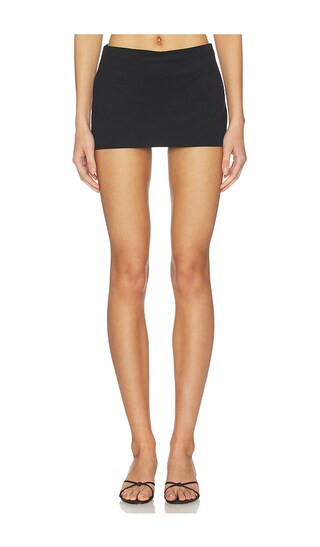 BUCI Divinity Mini Skirt in Black. - size M | Revolve Clothing (Global)