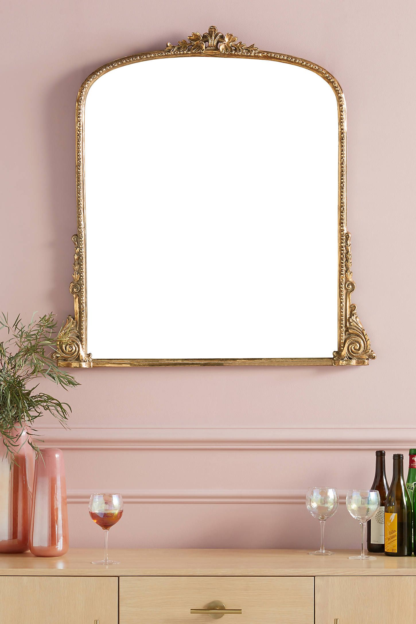 Gleaming Primrose Mirror | Anthropologie (US)