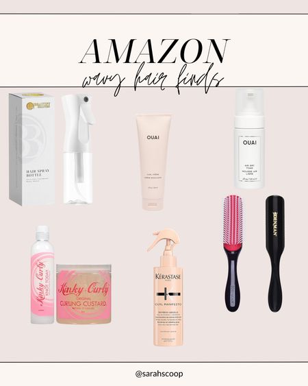 Wavy hair essentials that will help eliminate frizz and keep your curls intact!
Amazon beauty finds//Anti-frizz products//wavy hair products//wavy hair maintenance 

#LTKbeauty
