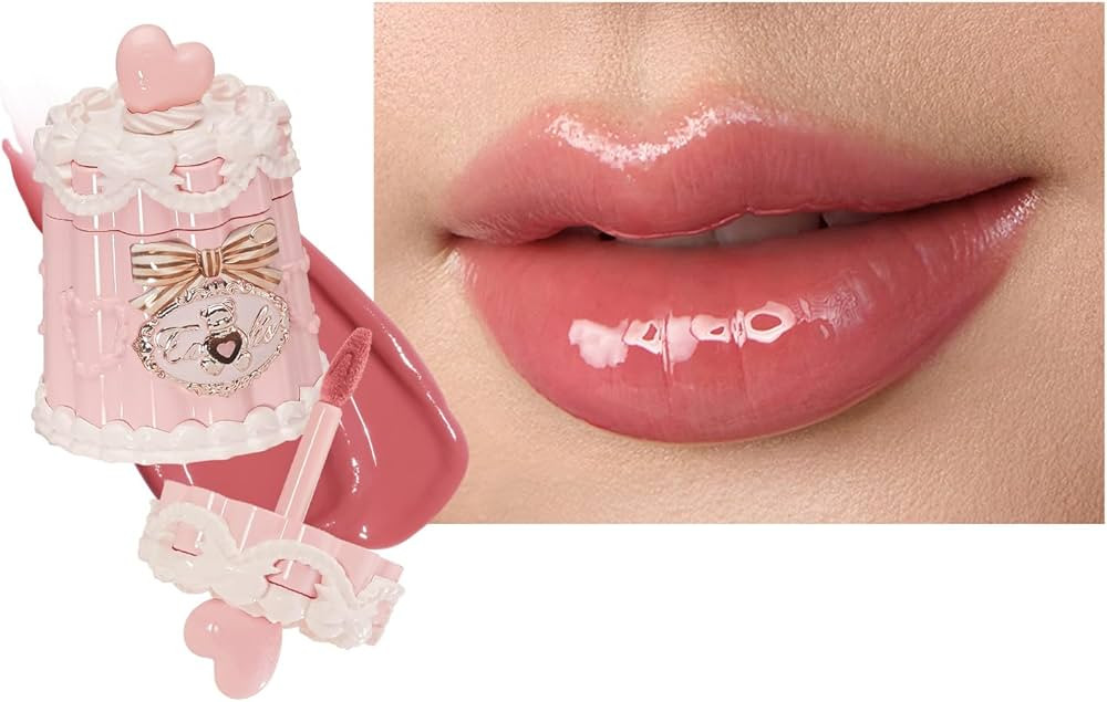 Flower Knows The Sweetie Bear Coating Lip Jelly,Soft Moisturizing Tinted Lip Gloss with Botanical... | Amazon (US)