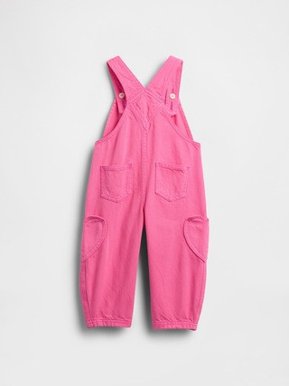 Baby & Toddler Heart Pocket Horseshoe Overalls | Gap (US)