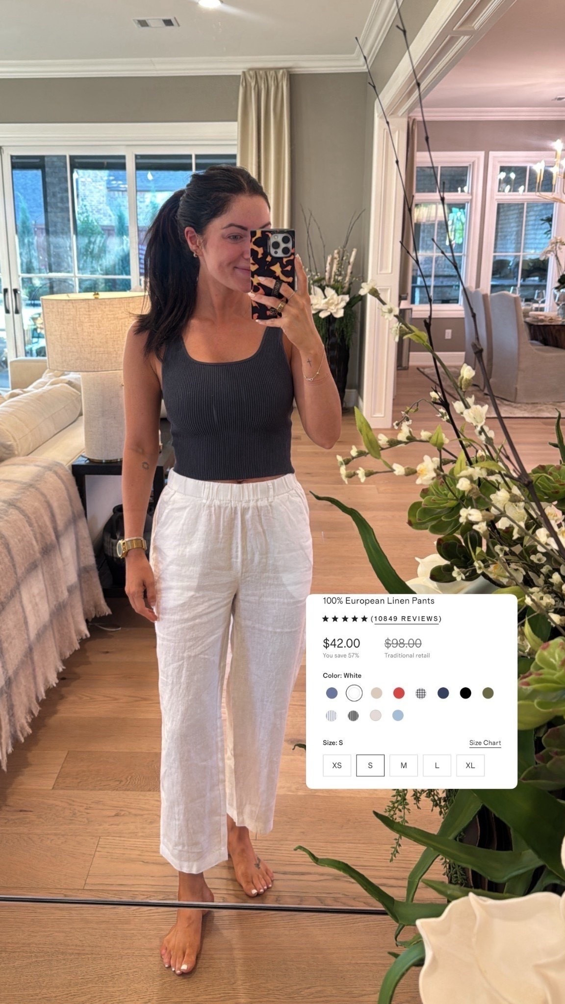 I loveee these pants from @Quince 



#LTKSeasonal #LTKootd #LTKPetite