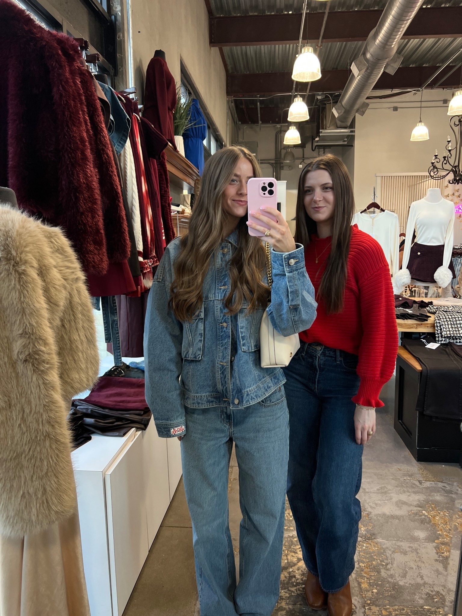 Canadian tuxedo!!!

#LTKgrwm #LTKHoliday