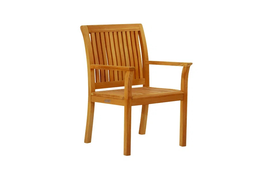 Chelsea Outdoor Teak Dining Armchair | Perigold