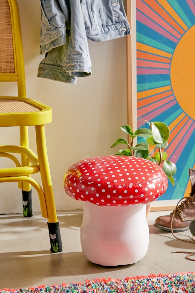 Toadstool Mushroom Stool | Urban Outfitters (US and RoW)