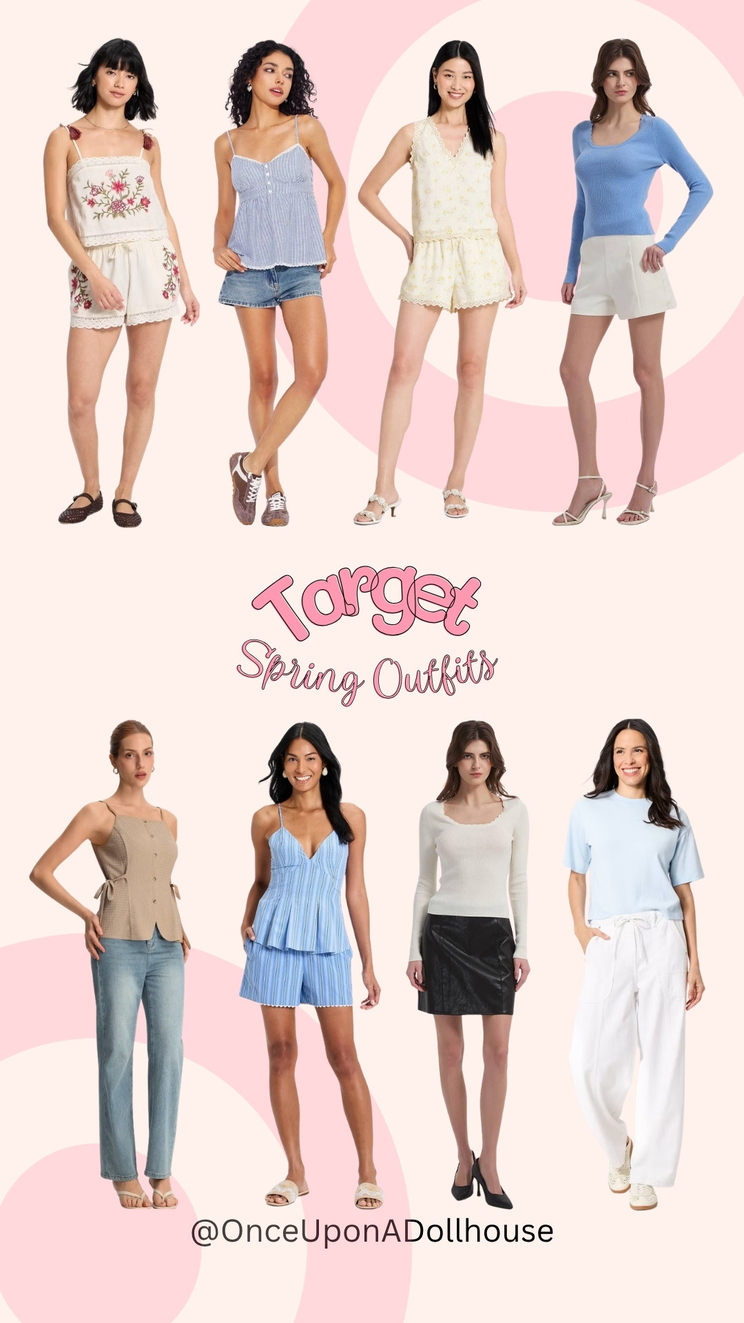 Target Spring Outfits! 

Top, pants, shorts, sweater 

#LTKSeasonal #LTKootd #LTKSaleAlert