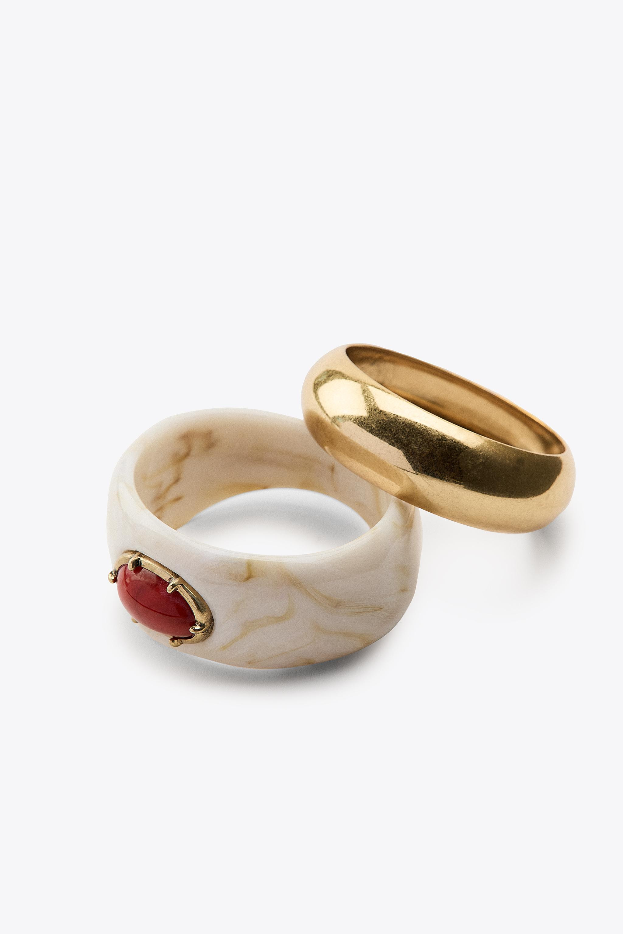 PACK OF METAL AND RESIN BRACELETS | Zara DE