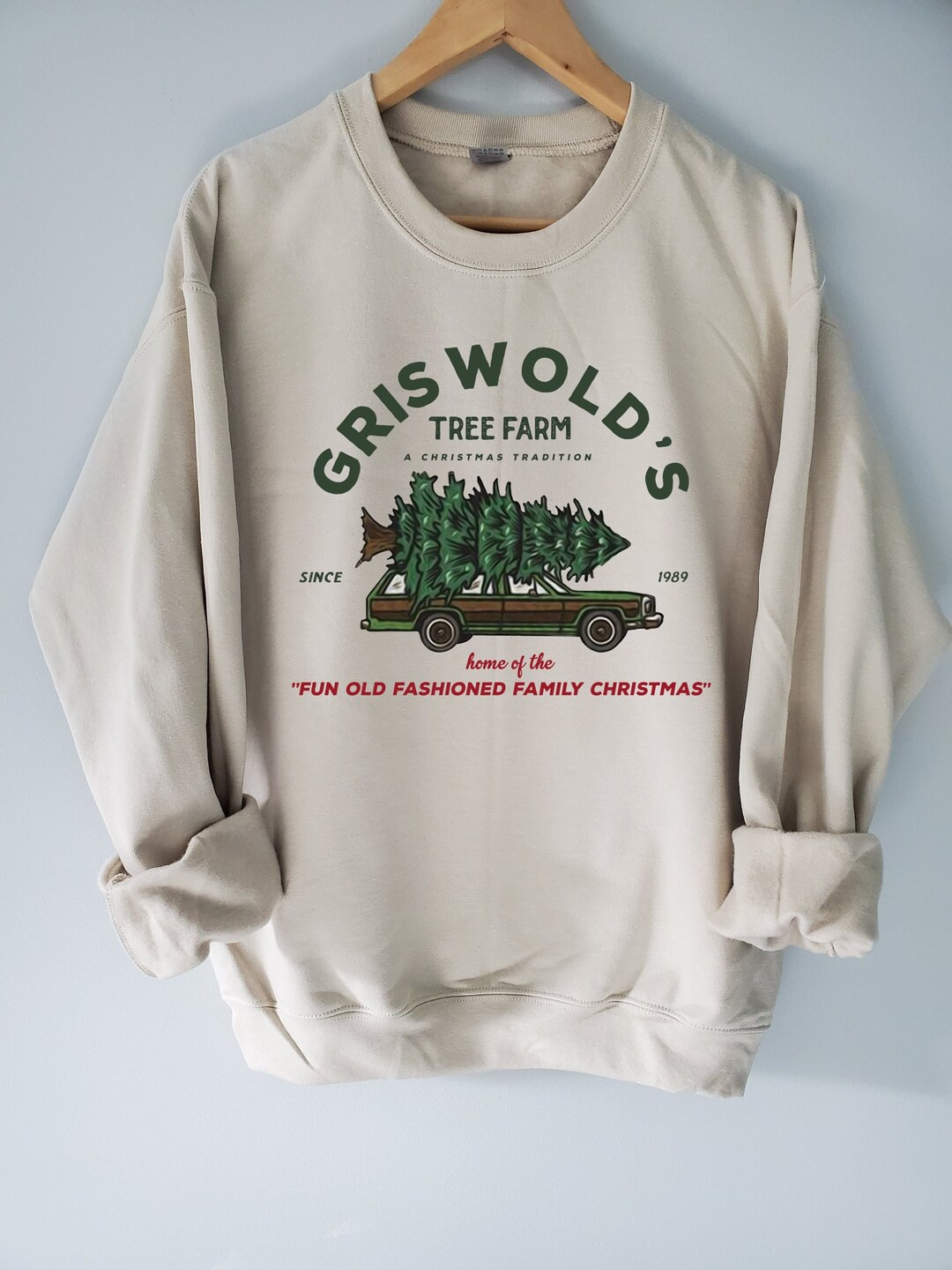Vintage Griswold Christmas Sweatshirt Christmas - Etsy | Etsy (US)