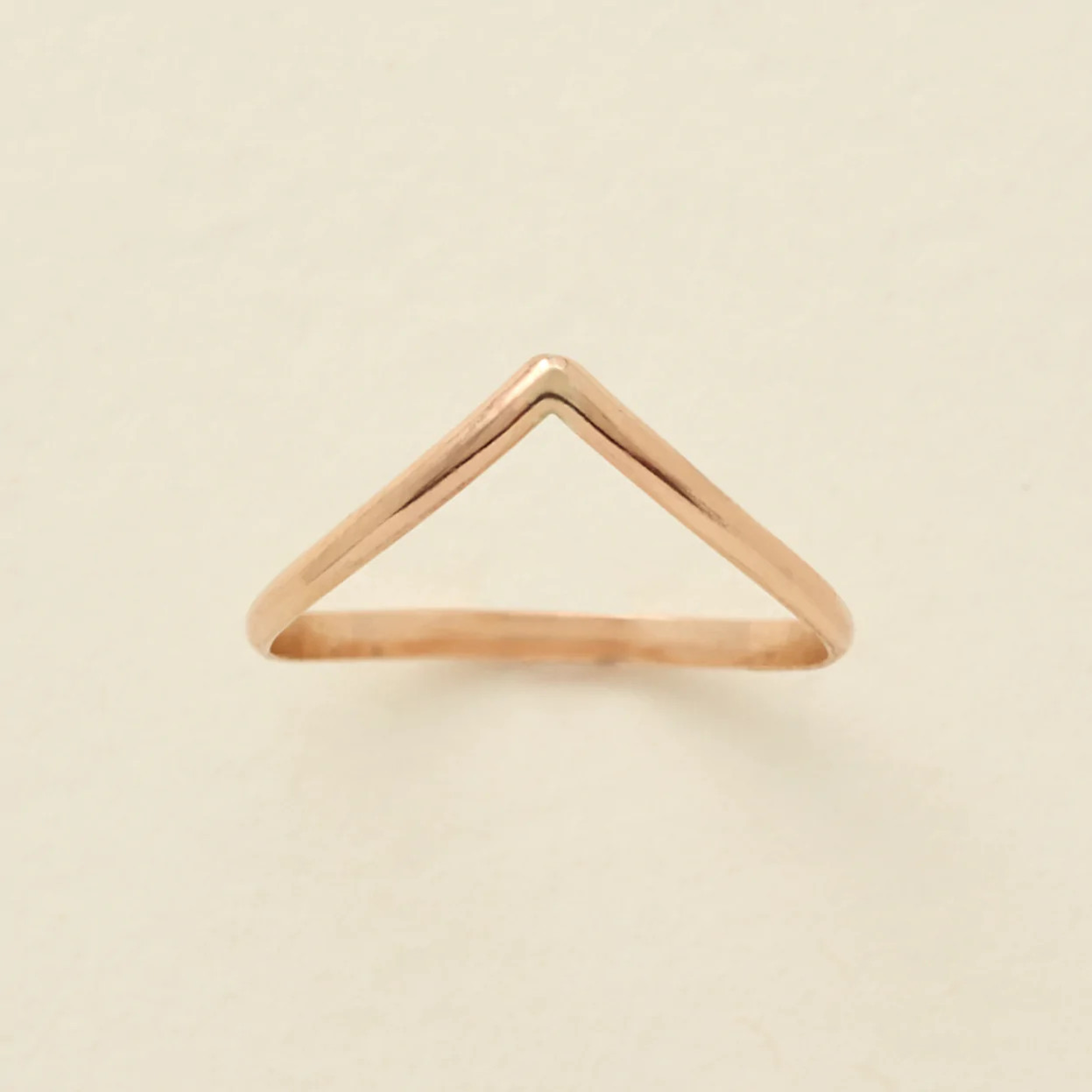 Made By Mary Peak Ring | Versatile, Minimal, 14k Gold Filled & Silver | Made by Mary (US)