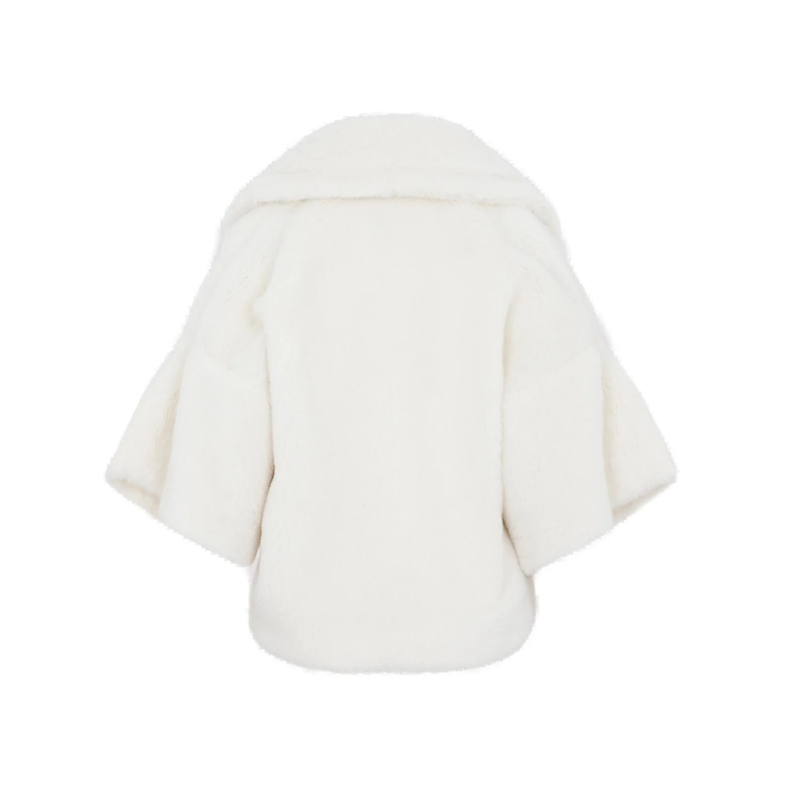 Max Mara Double-Breasted Teddy Jacket | Cettire Global