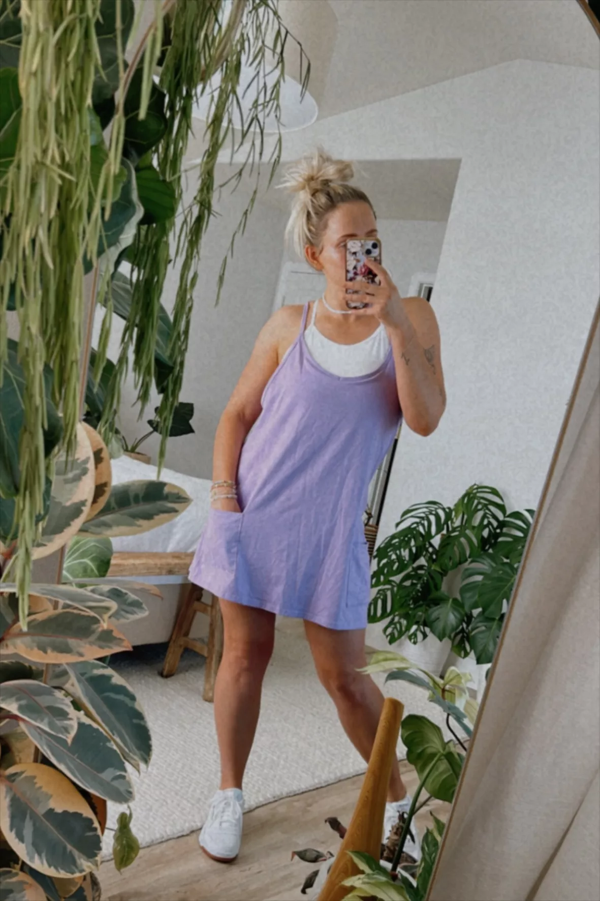 free people athletic dress It is made from 80% polyester and 20% elastane Free people white athletic dress