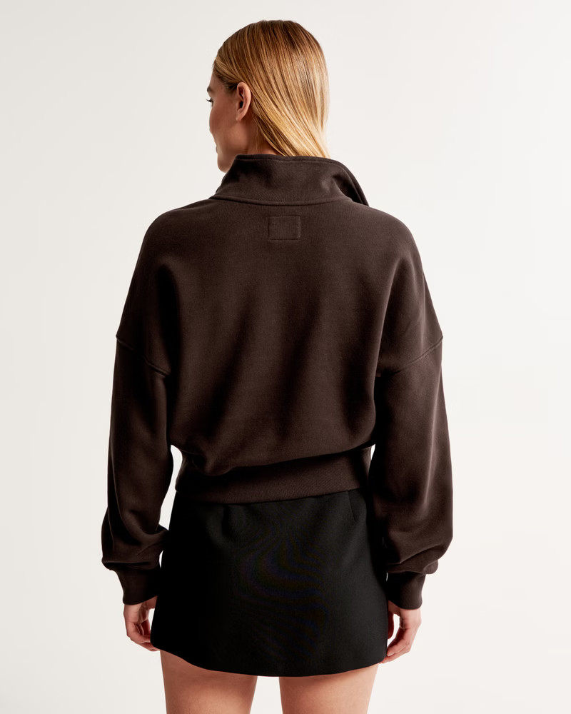 Essential Sunday Half-Zip | Abercrombie & Fitch (US)
