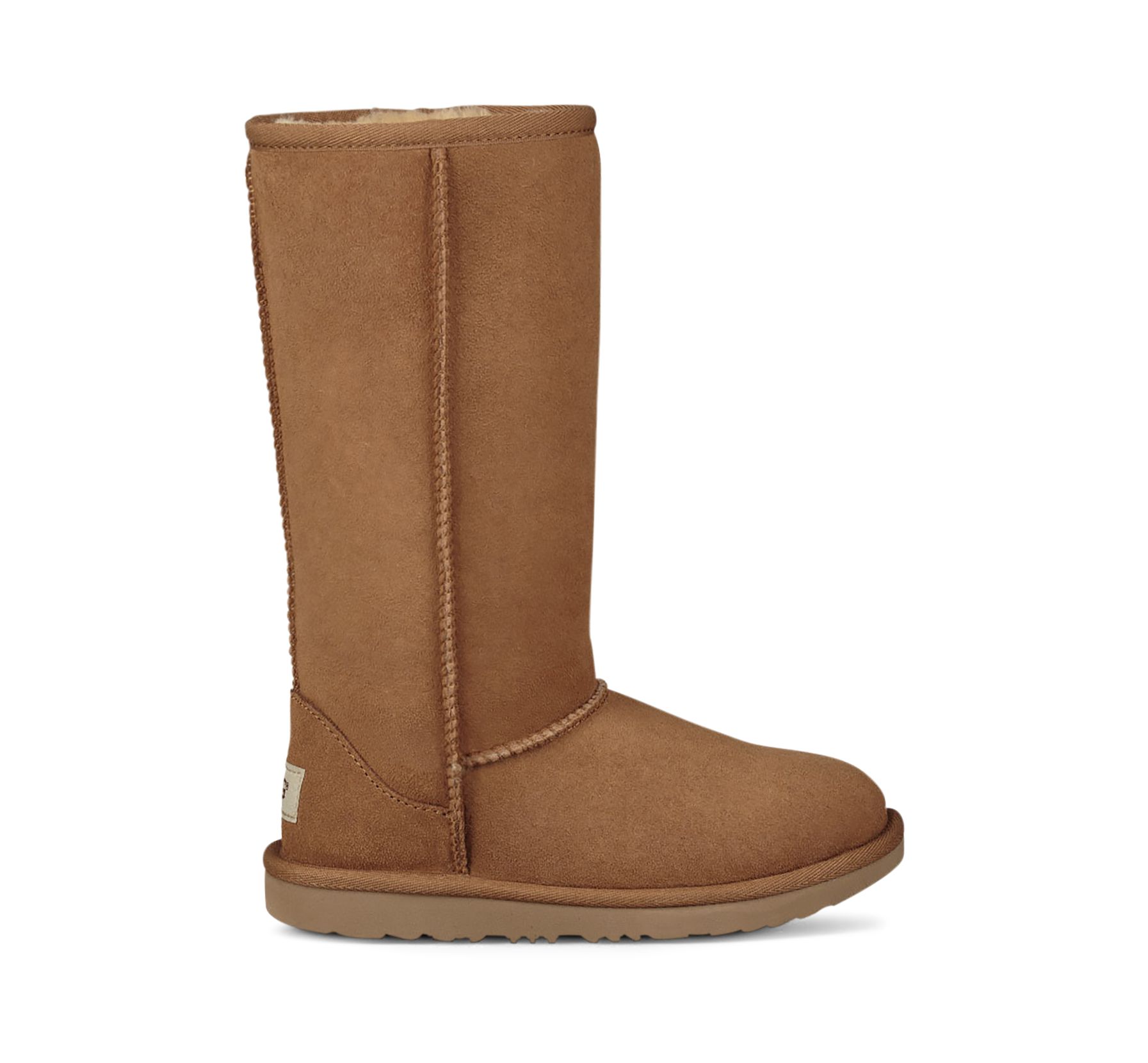 UGG Kids' Classic II Tall Boot Sheepskin Classic Boots in Brown, Size 5 | UGG (US)