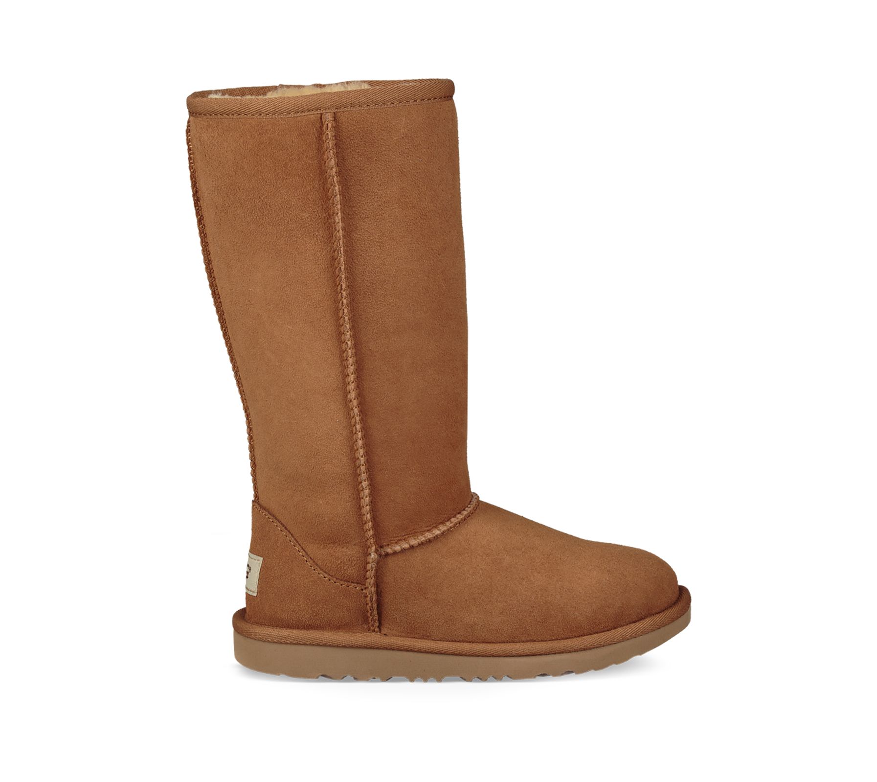 UGG Kids' Classic II Tall Boot Sheepskin Classic Boots in Brown, Size 5 | UGG (US)