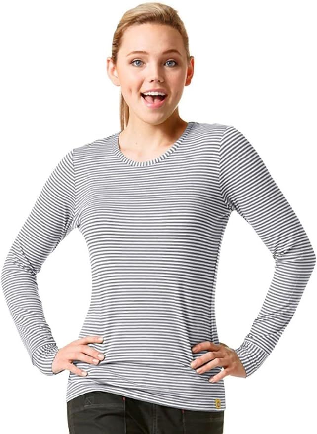 WonderWink Women's Scrubs Silky Long-Sleeve T-Shirt | Amazon (US)