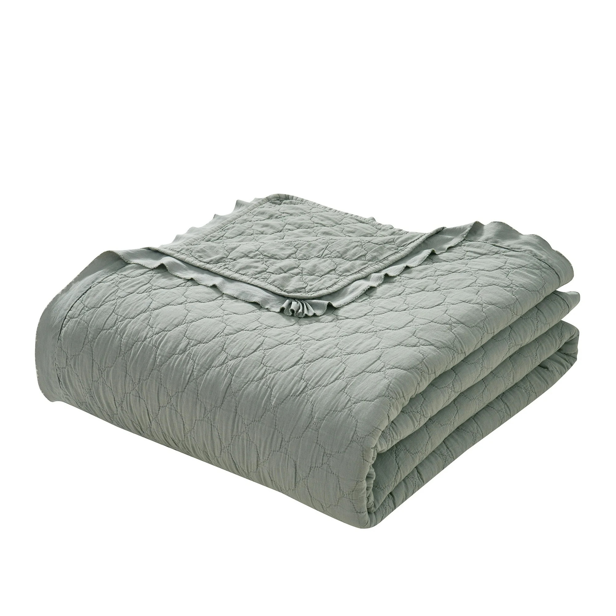 My Texas House Penelope Dried Sage 3-Piece Quilt Set, Full/Queen - Walmart.com | Walmart (US)