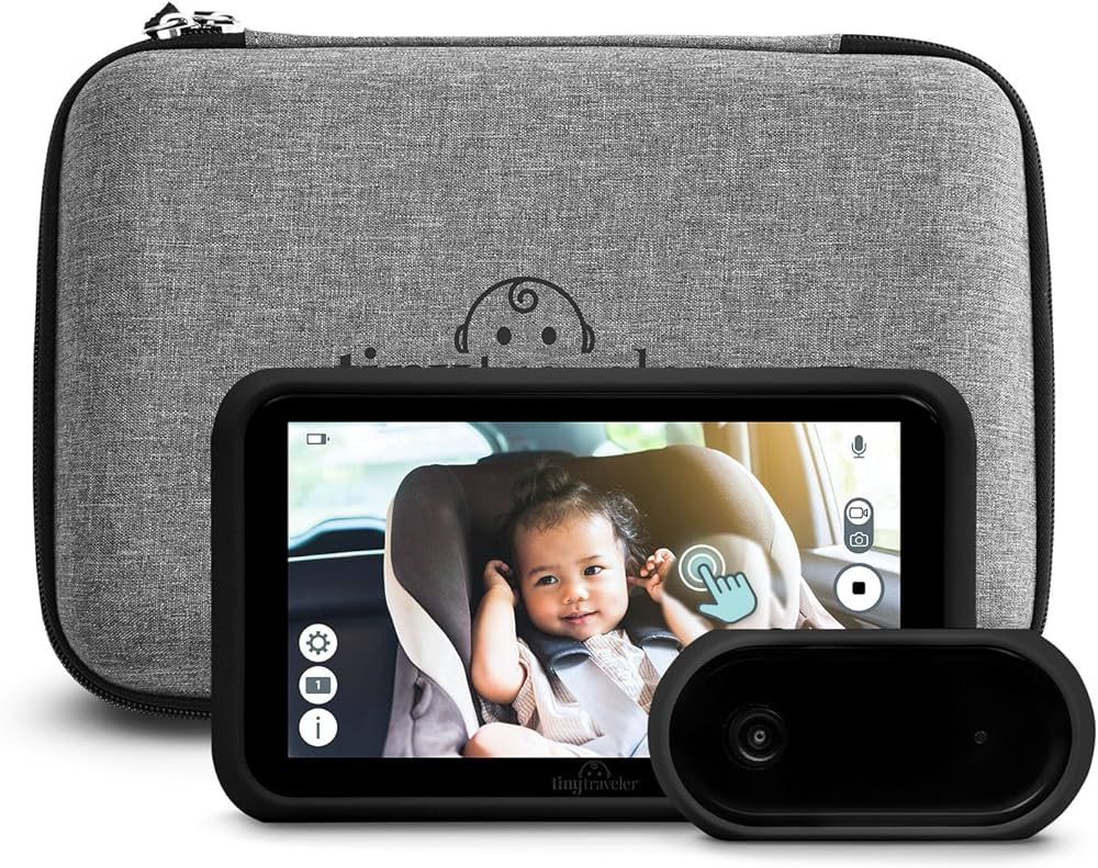 TINY TRAVELER | Portable Video Baby Monitoring System with Travel Kit, View Kid in Rear Facing Se... | Amazon (US)