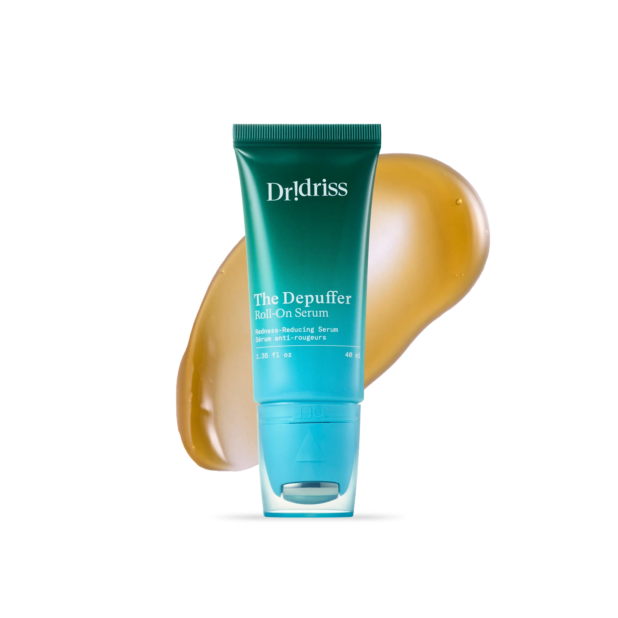 The Depuffer | Arnica Roll-On Serum for Redness & Puffiness | Dr. Idriss